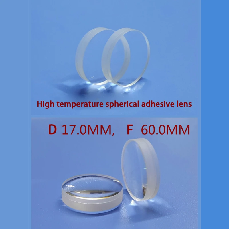 

60mm Ultra-Long Focal Length Glass Spherical Glue Optical Collimating Lens Laser Tube Module Focus Lens Extra Small Spot