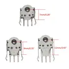 W3JD 2 шт. ALPS кодер мыши декодер мыши 7 мм, 9 мм, 11 мм с высокой точностью для колеса