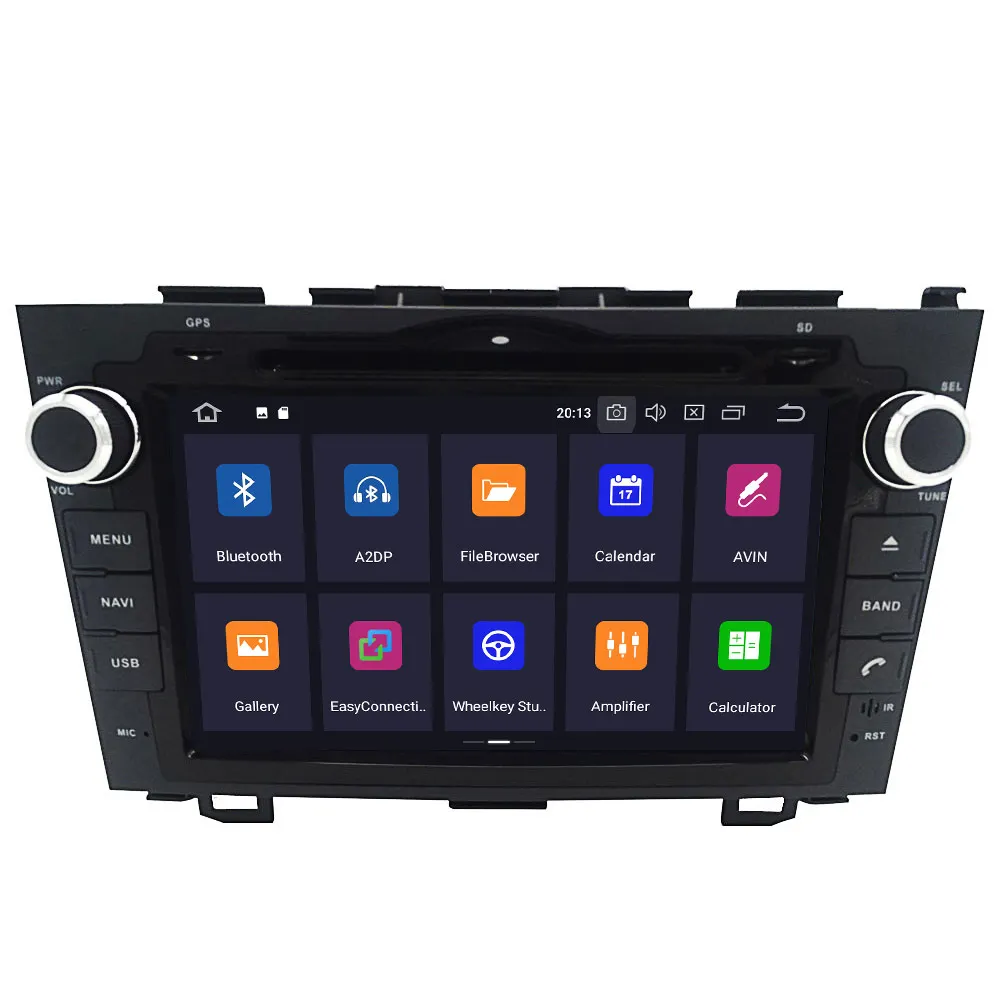 Aotsr Android 10 0 PX6 шестиядерный процессор автомобильная навигация dvd-плеер для HONDA CRV