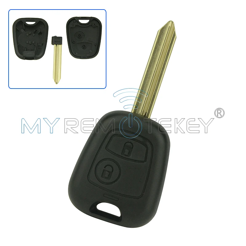 Чехол для автомобильного ключа с дистанционным управлением чехол Citroen C2 C3 C5 C8 SAXO