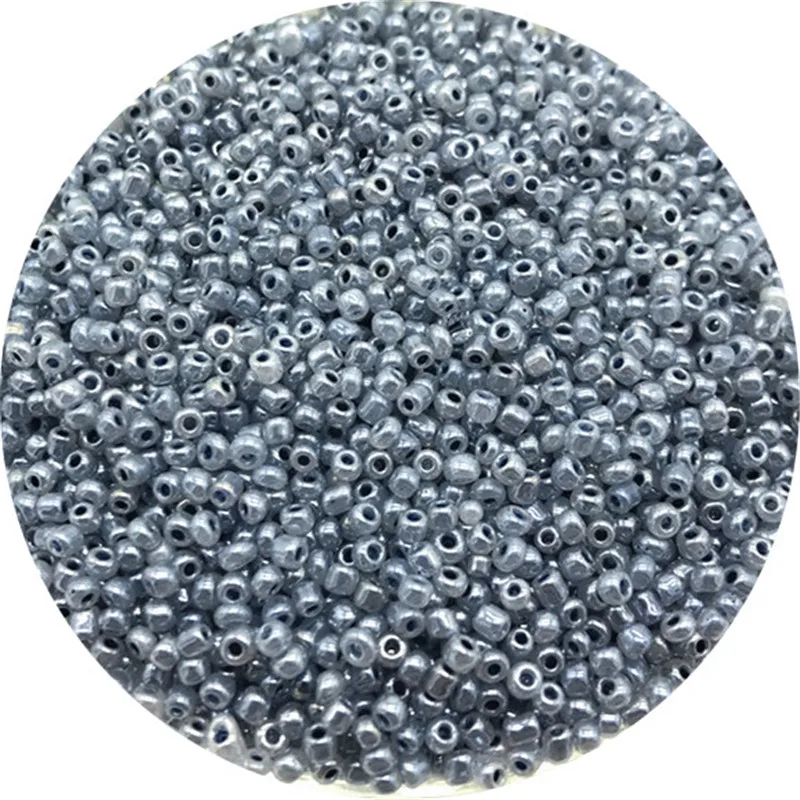 1000 шт./лот 2 мм бусины из чешского стекла для самостоятельного изготовления