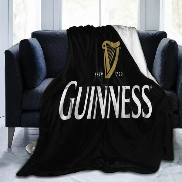 

Модное флисовое покрывало для пешего туризма и пикника Guinness