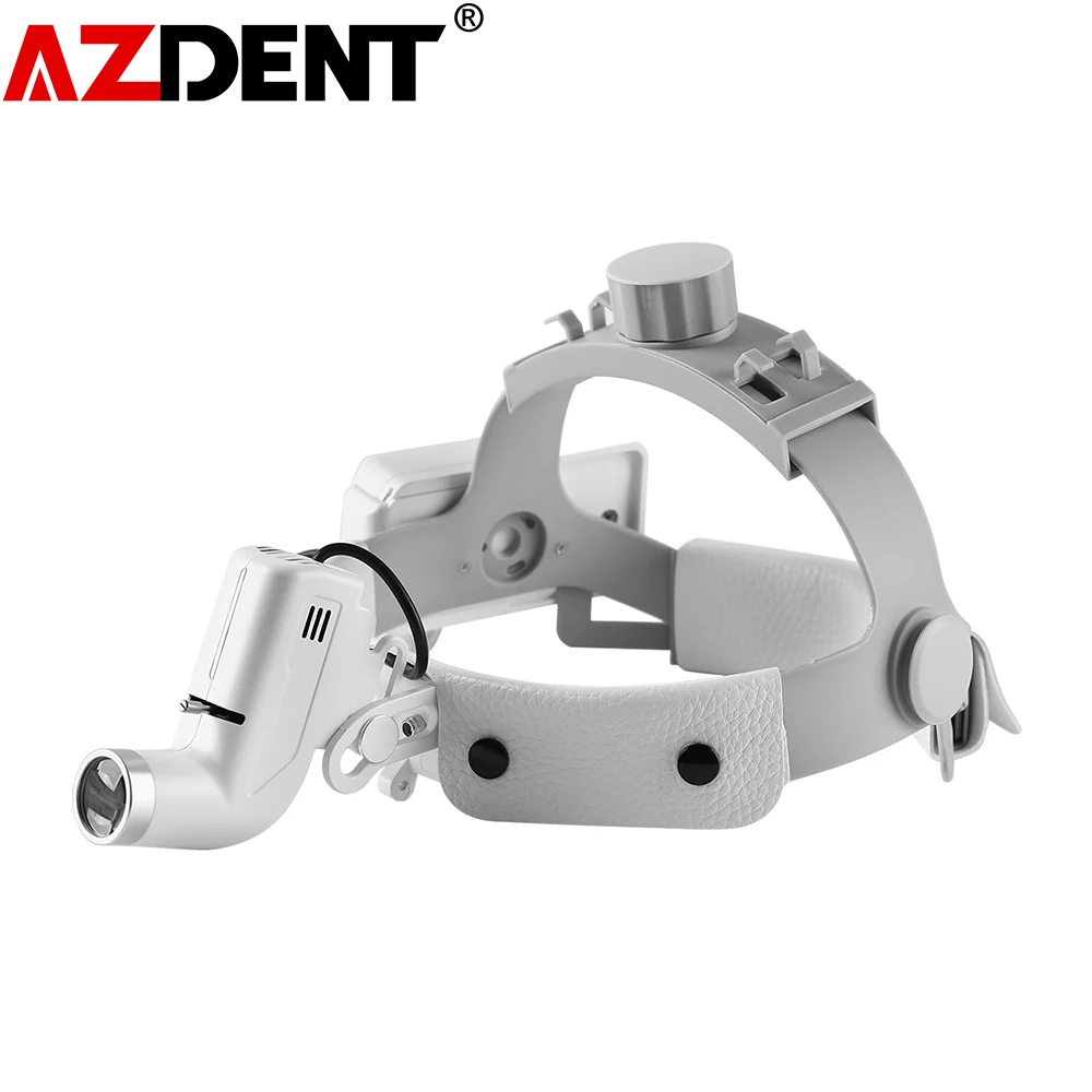 5W Dental LED Head Light Lamp For Binocular Loupes Brightness Spot Ajustable Dental Lab Headlamp Surgical Headlight