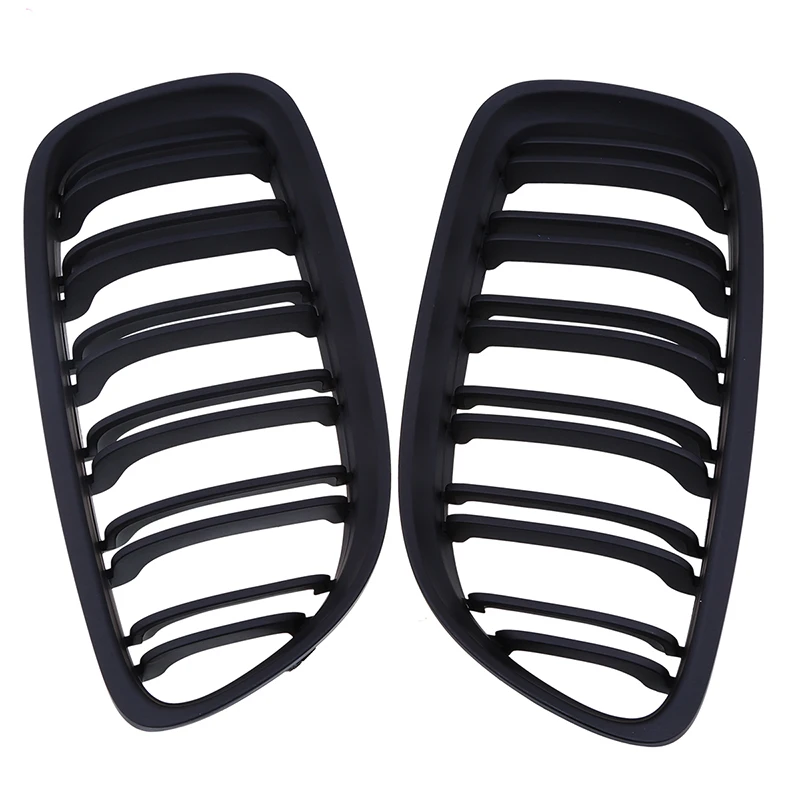 Автомобильные гоночные решетки POSSBAY с двойными линиями для переднего бампера BMW 3