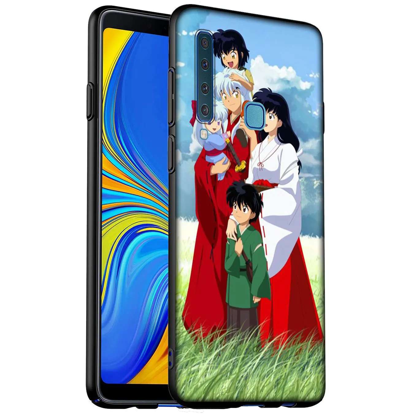 IYICAO Inuyasha Мягкий силиконовый чехол для телефона Samsung Galaxy A51 A71 A81 A91 A41 A21 A11 A01 A2 Core J8 J7