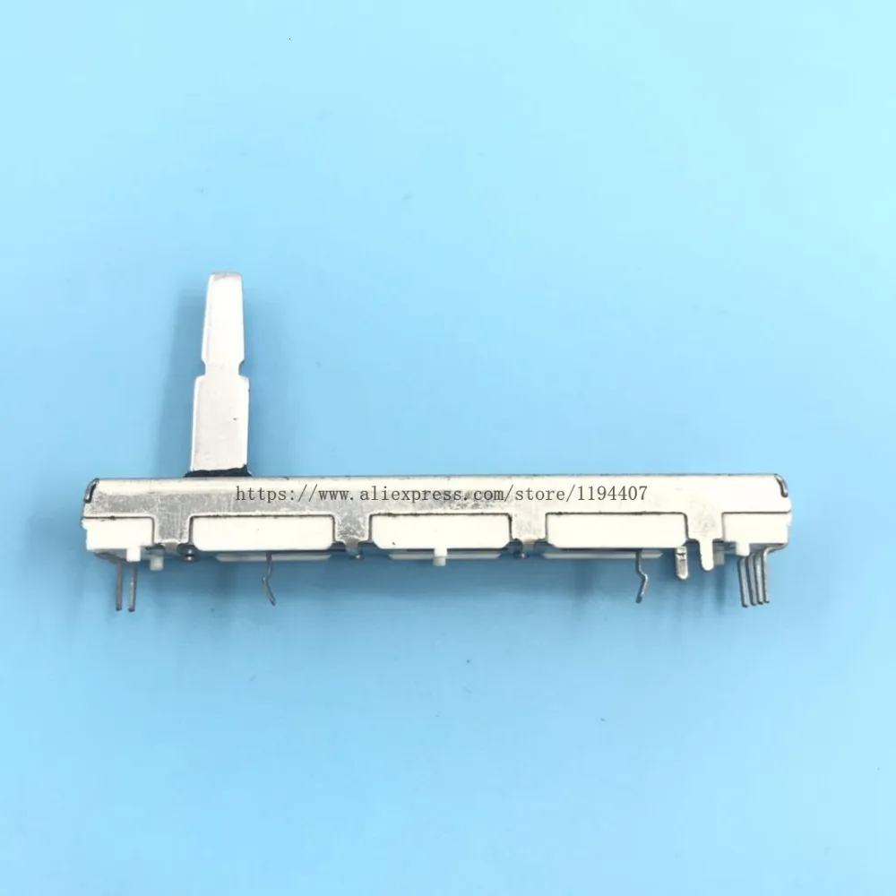 Потенциометр Push Fader B10Kx2 5 шт. 60 мм для новатор DJM 350 600 700 800 |