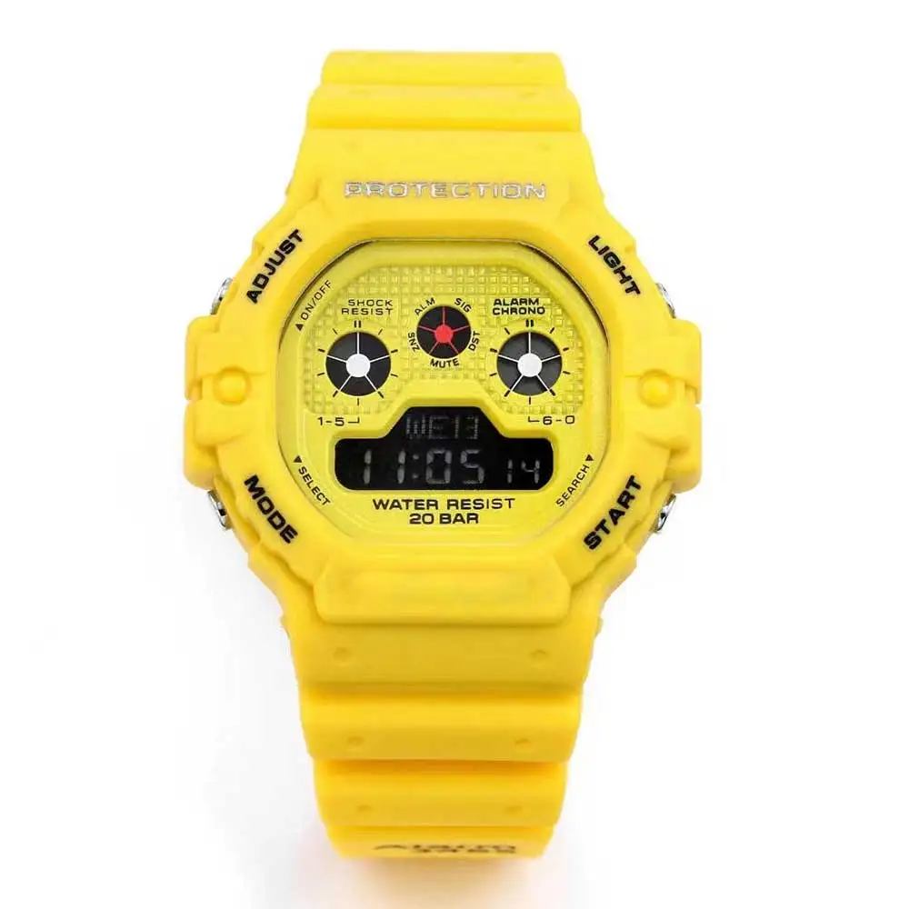 

Высококачественные мужские часы для отдыха move мужские часы G 5900 светодиодный цифровой двойной дисплей женские многофункциональные часы дл...