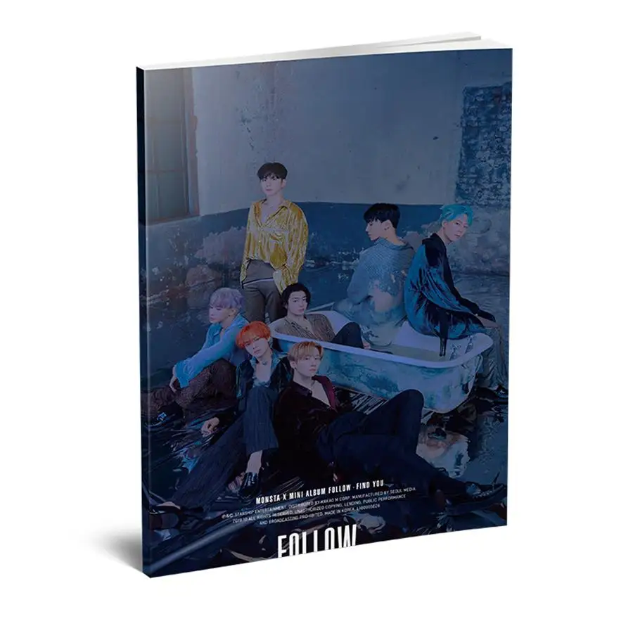 Kpop Monsta X Find You Mini Photo Book HD фотография Shownu I M плакат картина вентилятор подарок| |