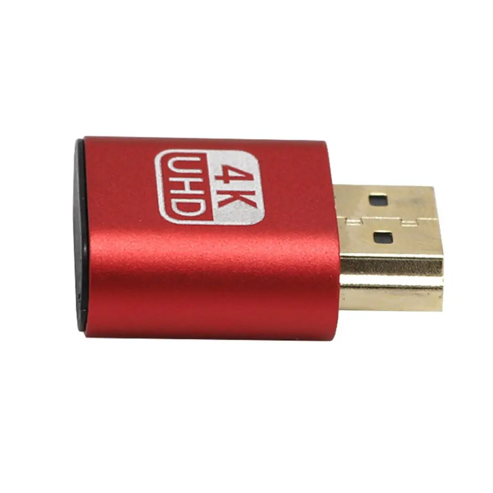 Изысканный прочный адаптер виртуального дисплея VGA совместимый с HDMI 1 4 DDC EDID муляж