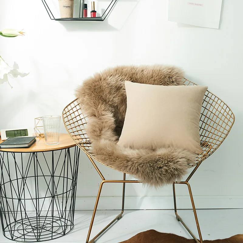 

solid nordic Cushion pillow Cover Polyester Throw Pillows Sofa Home Decor Decoration Decorative Pillowcase