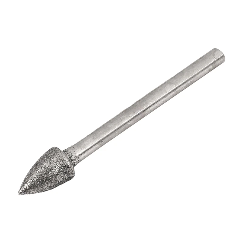 

20Pcs 3mm Shank Diamond Grinding Burr Drill Bits Sets Kits with 20Pcs Stainless Steel Wire Wheel Brush Cleaner Polishing