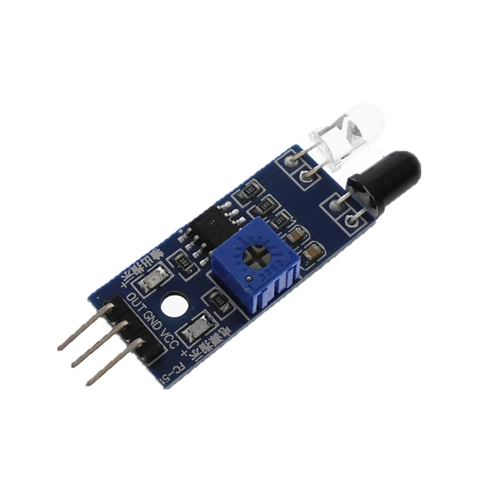 Инфракрасный датчик обхода препятствий/черный и белый препятствий|Запасные