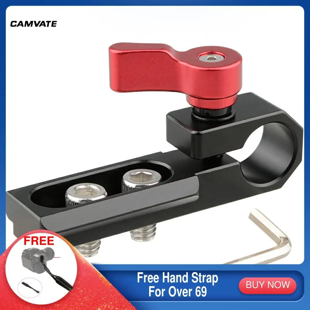 CAMVATE Стандартный один со штангой 15 мм зажимной рельс разъем адаптера с НАТО