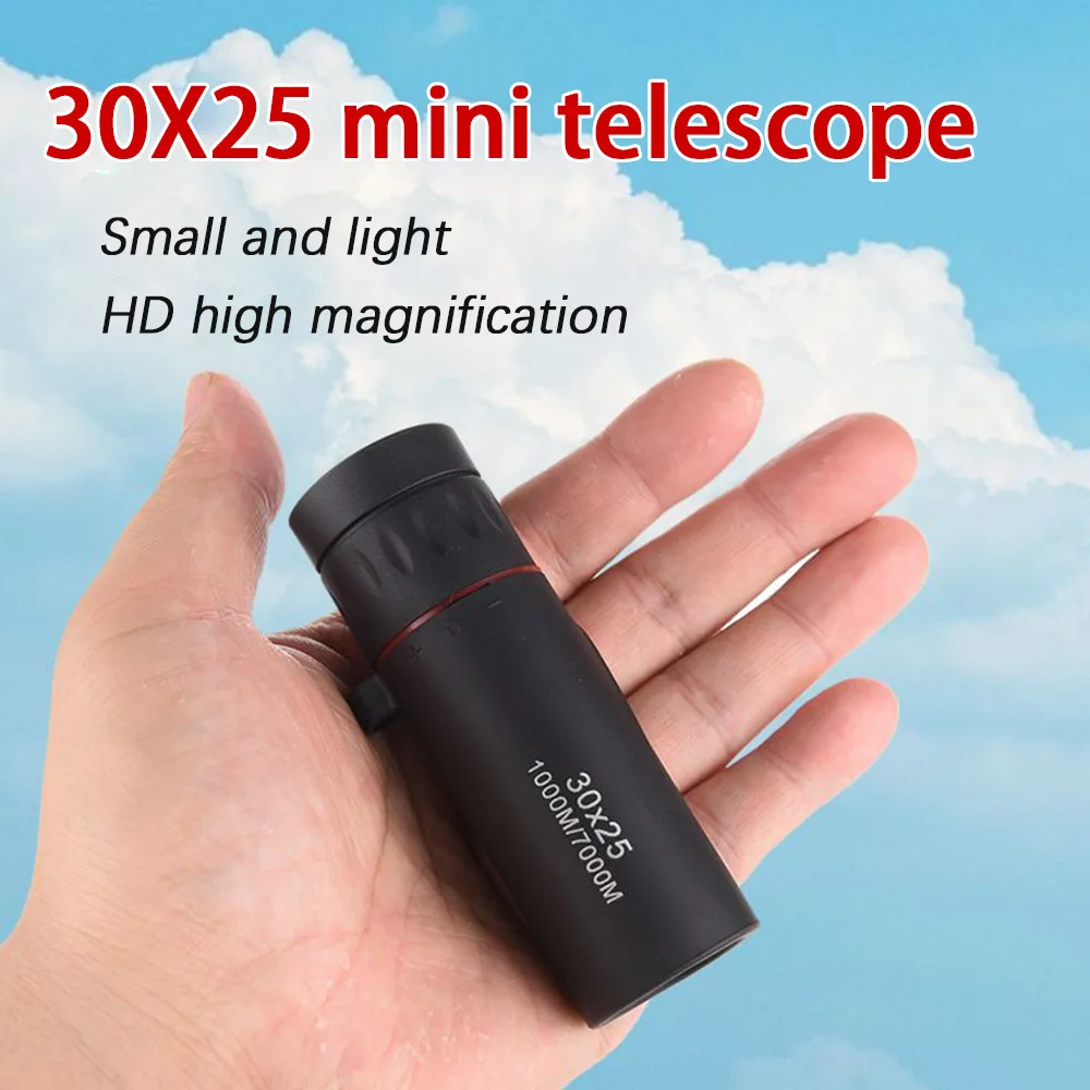 

HD Monocular Loupe Magnifier Telescope Optical Zoom Magnifying Glasses With Green Film For Phone Outdoor Hunting Scope Tourism
