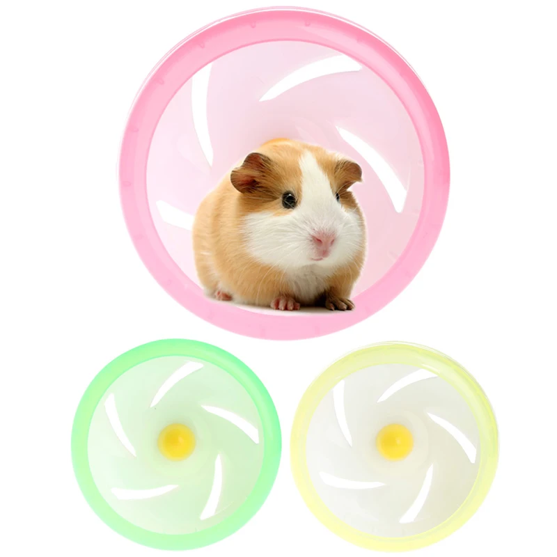 

Hamster Exercise Toys Plastic Silent Running Spinner Wheel Pet Toy Hot K3NA