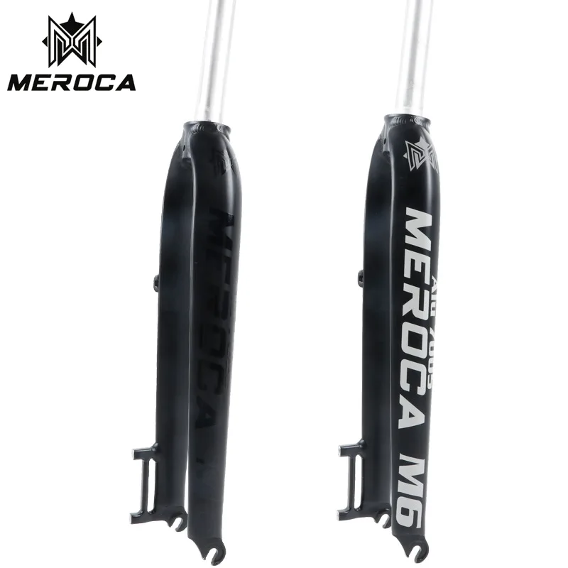 

MEROCA Ultralight Hard Fork M6 26/ 27.5/29 Inch Mountain Bike Disc Brake Front A Column