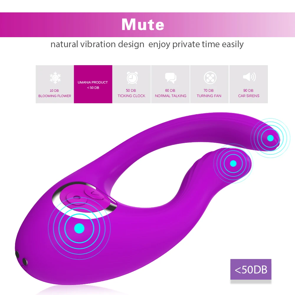 Вибратор для пениса U образной формы эротические игрушки взрослых 12 режимов