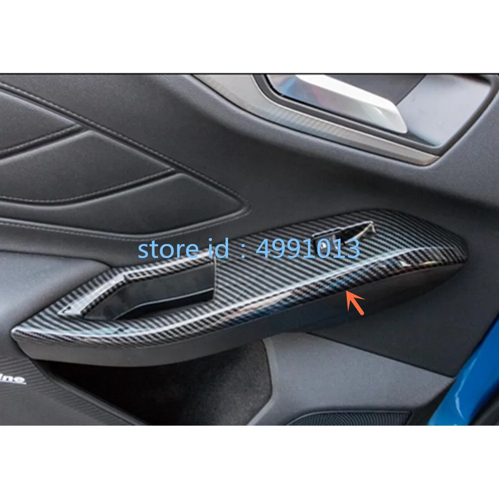 Для Ford Focus 2018 2019 2020 Стайлинг автомобиля Дверь Окно Стекло внутренняя панель