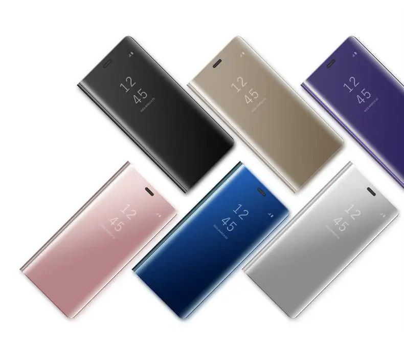 Lamorniea Smart Chip Touch флип-чехол с подставкой для samsung Galaxy Note 9 8 5 S9 Plus S8 S7 Edge S6 Edge S8 S9 Plus Прозрачный чехол для просмотра