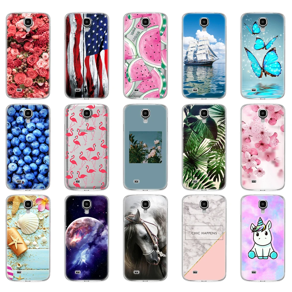 Чехол для Samsung Galaxy S4 i9500 чехол мягкий TPU телефона Funda Hoesje защитный S 4 | Мобильные