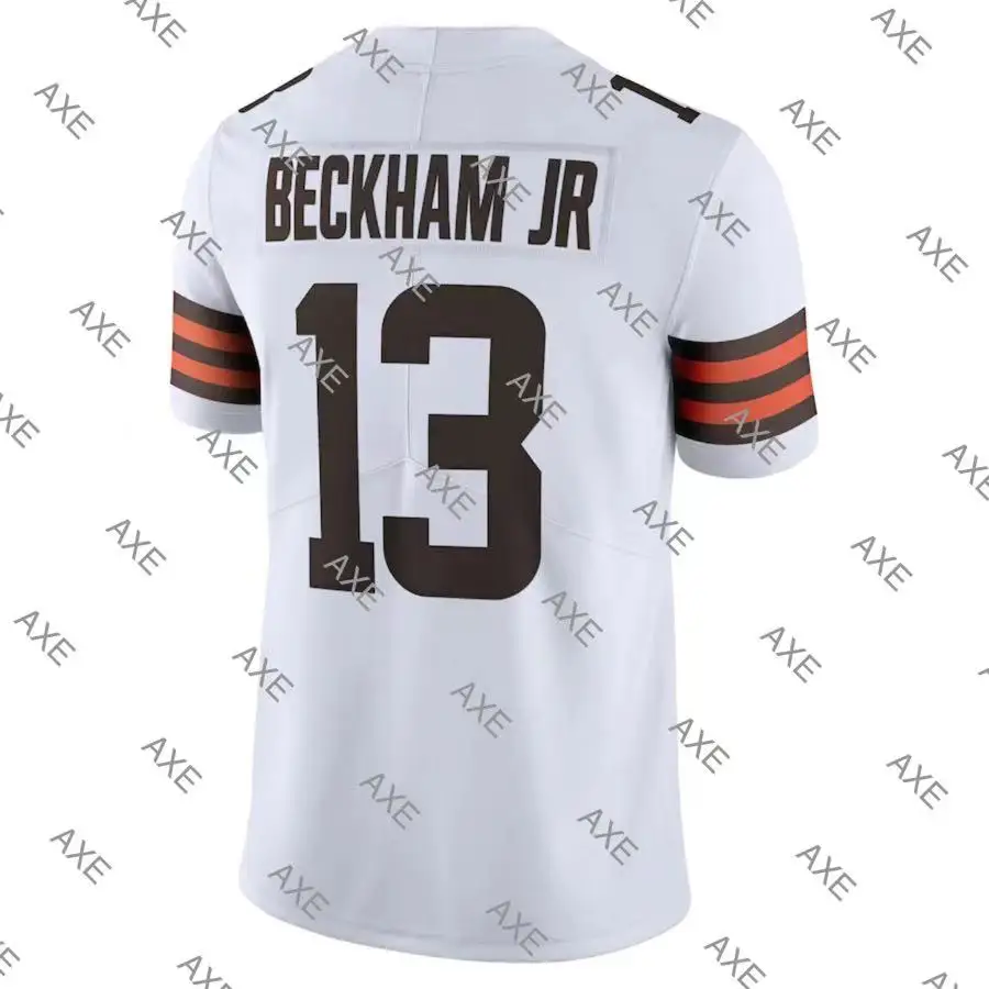 

Customized Stitch American Football Jersey Cleveland 13 Odell Beckham Jr. Men's Limited Jersey