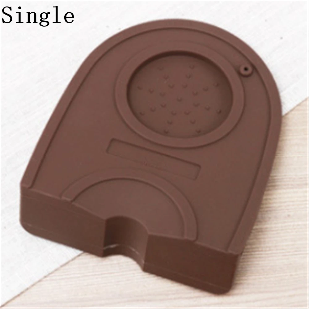 Кофе Противоскользящий коврик эспрессо латте порошок молоток силиконовая