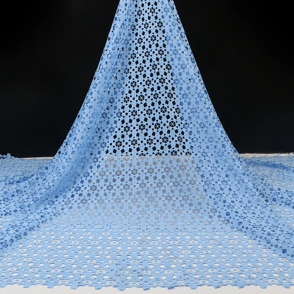 Французская кружевная ткань 2020 Высококачественная вышивка нигерийское кружево