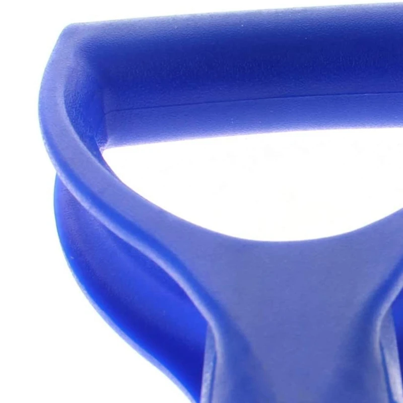 

2Pcs Shovel D Grip Handle 32mm Inner Diameter PVC Spade Snow Shovel Handle for Garden Digging Raking Tool Blue