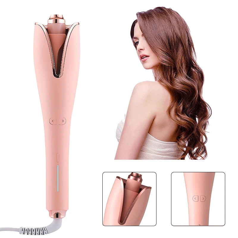 

2021 NEW Anti-Perm Curly Hair Curler For Women Automatic Rotation Hair Rollers Negative Ion Curling Iron Wave Magic Styling Tool