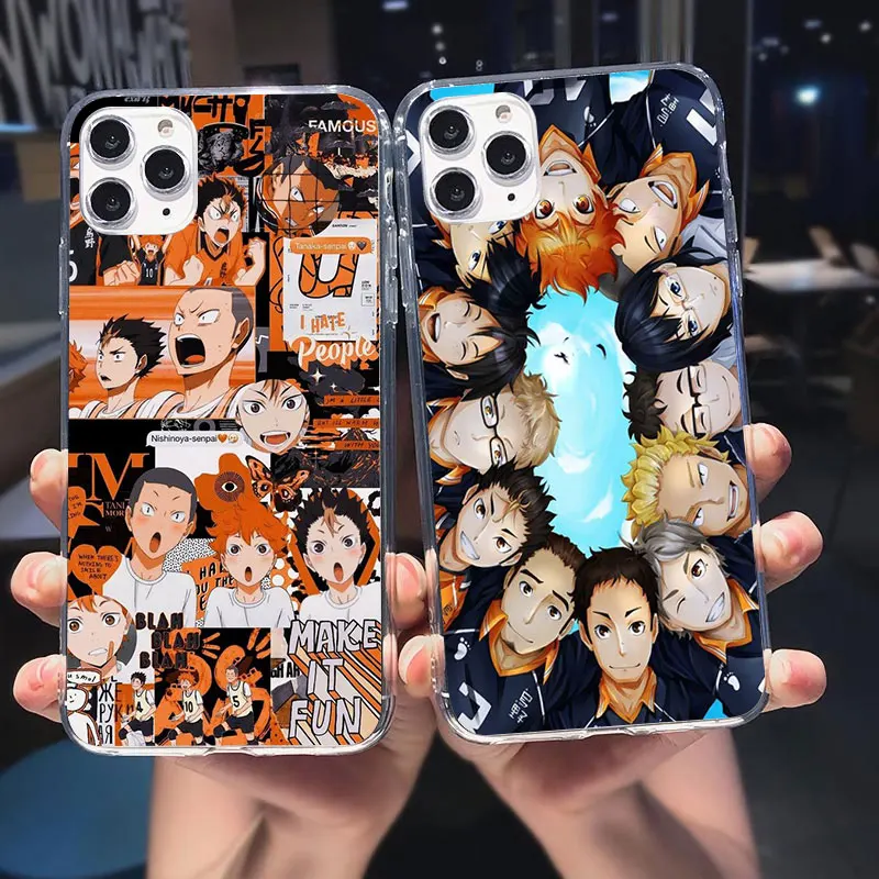 

Haikyuu Hinata attacks Anime TPU Soft Silicone Phone Case For iPhone 12 11 Pro Max X XS MAX 6s 7 8 Plus XR 2020SE Fundas Coque