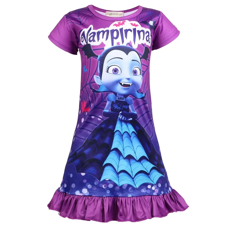 Новинка 2019 года костюмы ужас вампира Детские страшные платья для девочек на