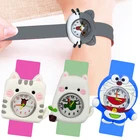 Детские часы, детские наручные часы с мультяшным котом и мышью, детские часы, Детские Кварцевые часы для девочек и мальчиков, подарок, Relogio Montre