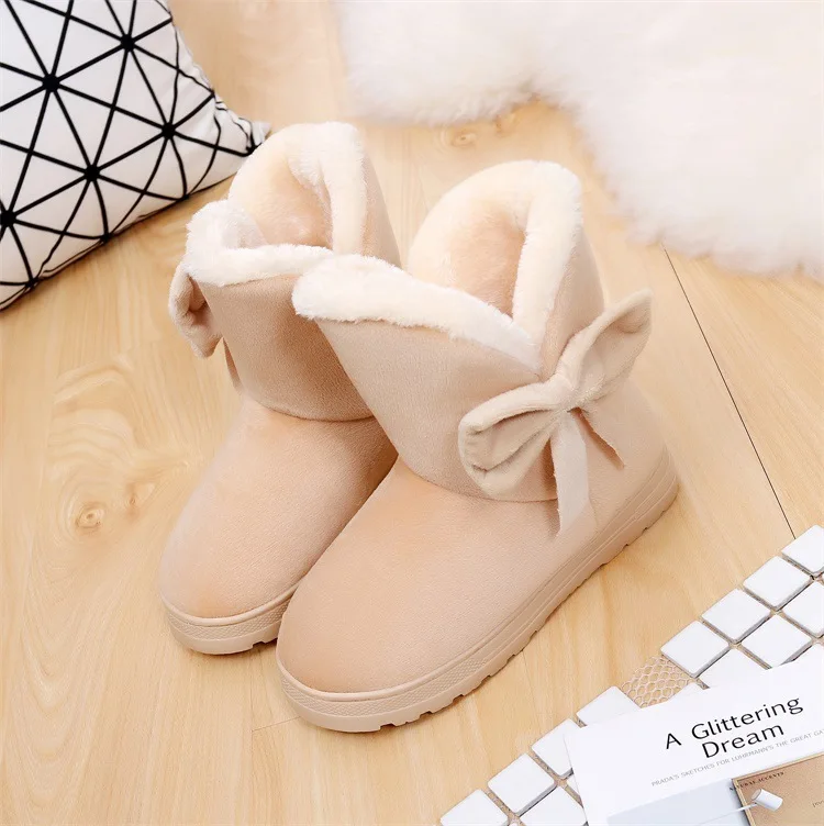 Женские зимние сапоги на платформе теплые с бабочками 2019|Сапоги до середины