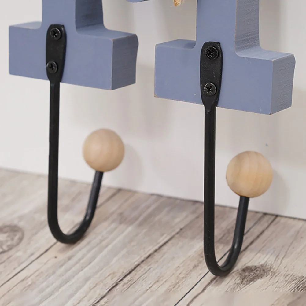 

Multifunctional Hook Rack Creative Letter Art Self Adhesive Door Wall Hangers Hooks Valentine's Day Wedding Decoration Hook