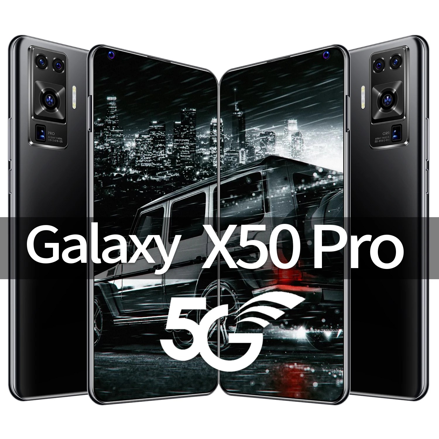 

Galay X50 PRO 16MP+32MP Battery 8GB+256GB Android 10.0 5G 6800mAh 7.3inch Smartphones 10 Core Dual Sim MTK6889 Big Screen