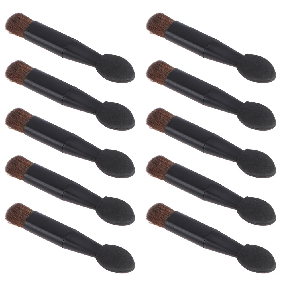 

10Pcs Professional Eyeshadow Stick Eyeshadow Applicator Makeup Brush Black