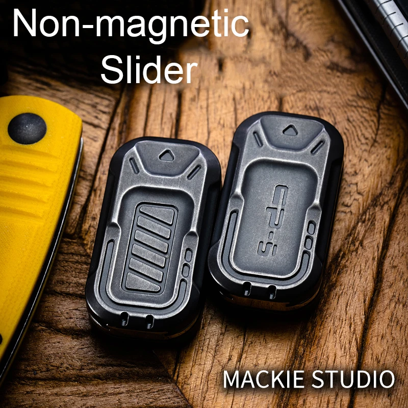 Mackie CP5 Non-magnetic Slider Stainless Steel Stone Wash Adult Decompression Toys enlarge