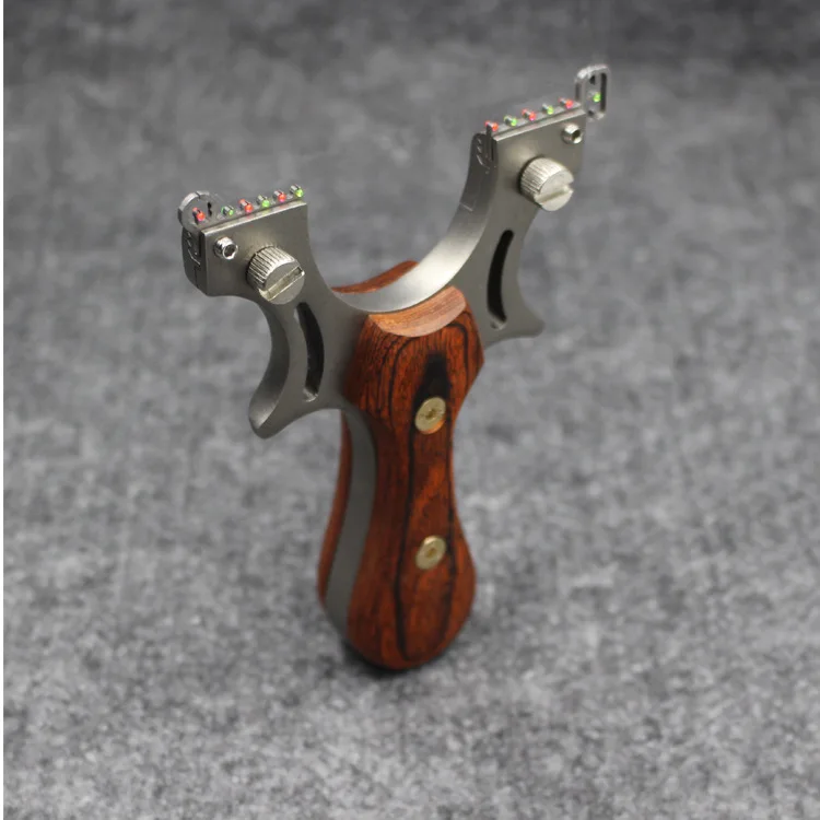 Мощная охотничья Рогатка 1 шт. Резиновая лента для рыбалки деревянная Охотничья