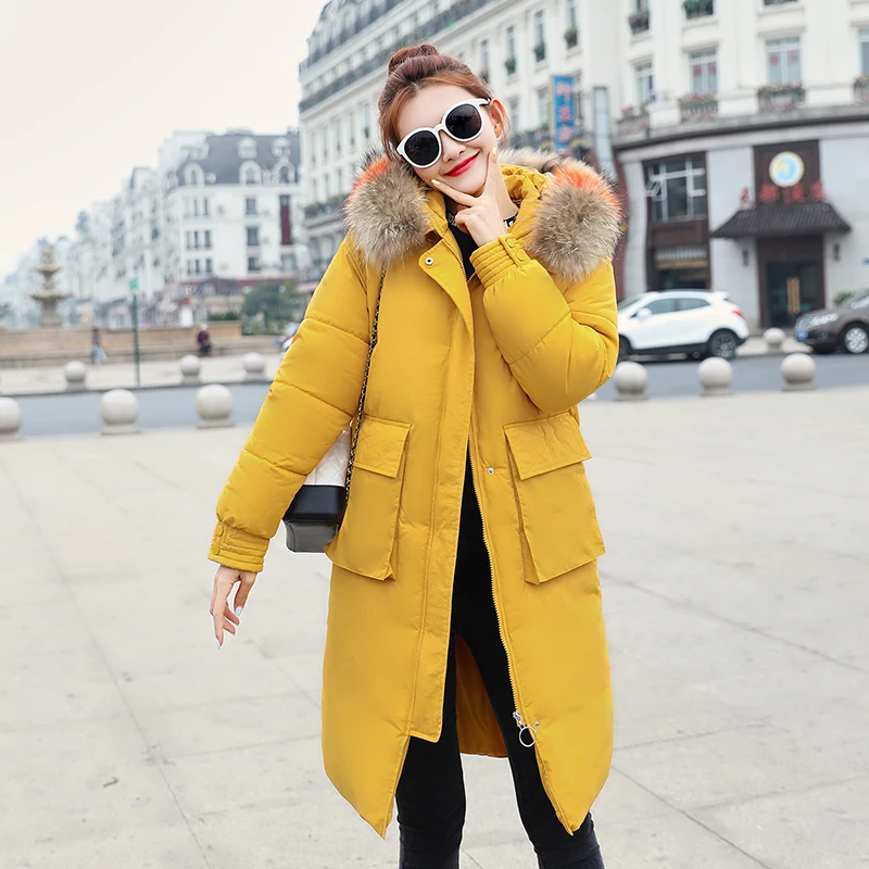 Модные пальто для женщин зима 2020 новинка большой размер женская зимняя куртка