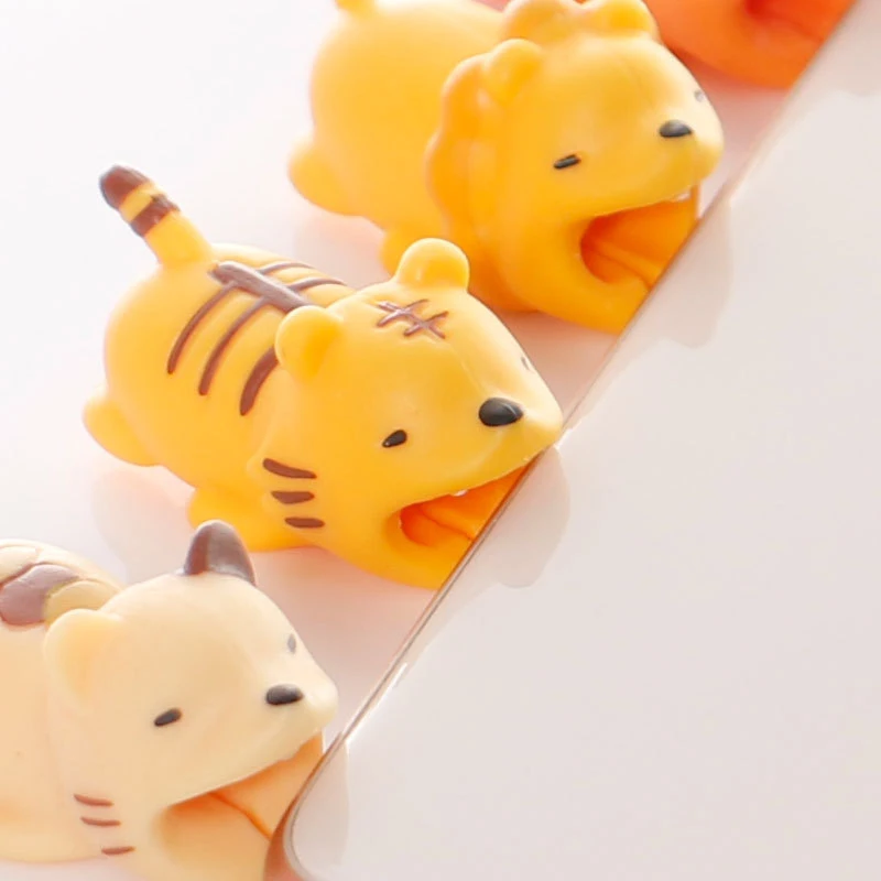 Cable Protector Winder For USB Charging Data Wire Protection Cover Protect Case Cartoon Cord Organizer | Электроника