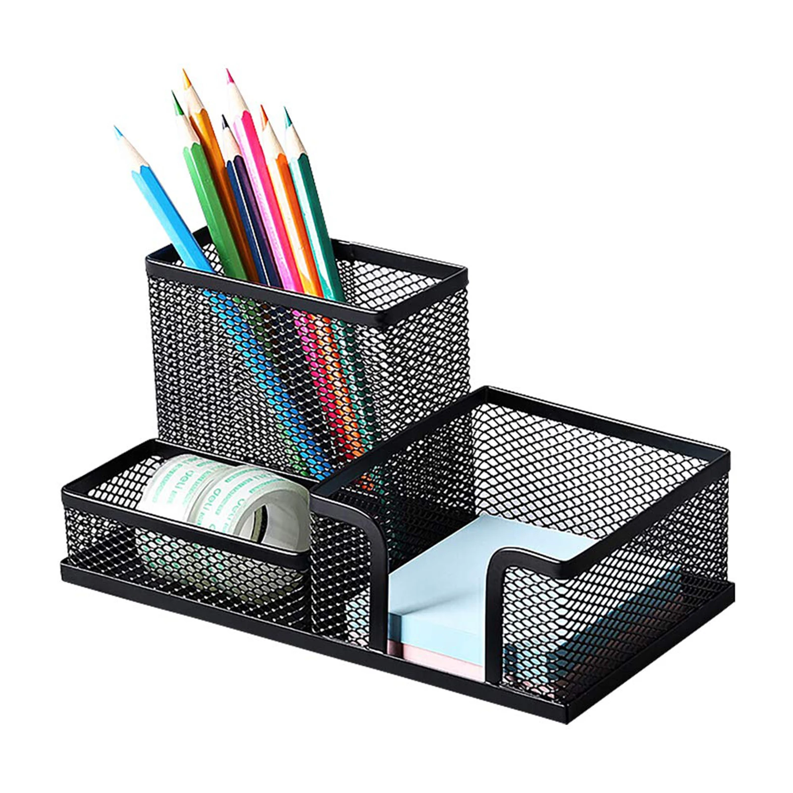 Большой Вместительный сетчатый Настольный чехол для хранения офисных