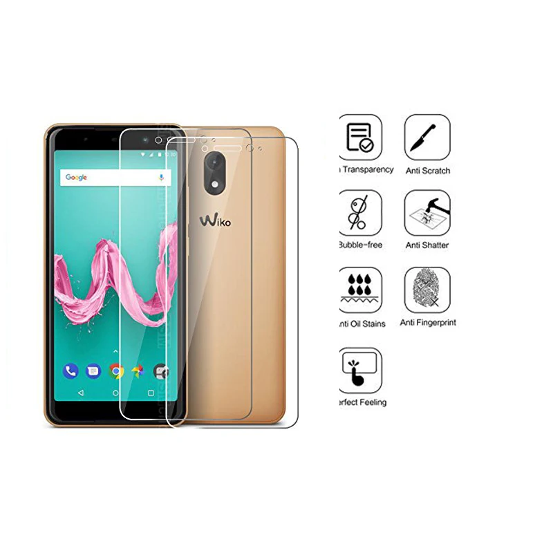 2.5D Закаленное стекло для WIKO LENNY2 LENNY3 FREDDY U FEEL FAB Защита экрана VIEW 3 LITE JERRY UPULSE ROBBY
