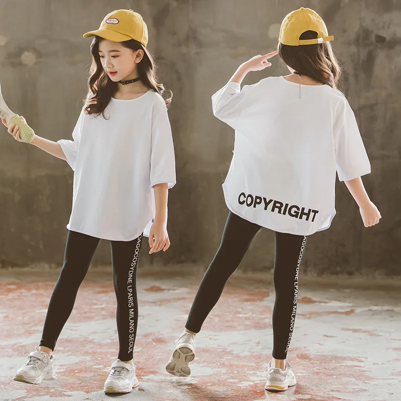 Футболка для девочек коллекция 2019 года Весенняя майка с длинными рукавами и