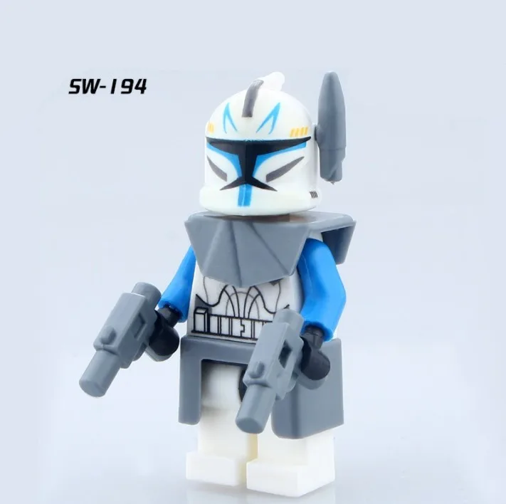 

10PCS/LOT Disney Star War Blocks Clone trooper SW492 SW442 SW201 Figures Building blocks kid toys for Children