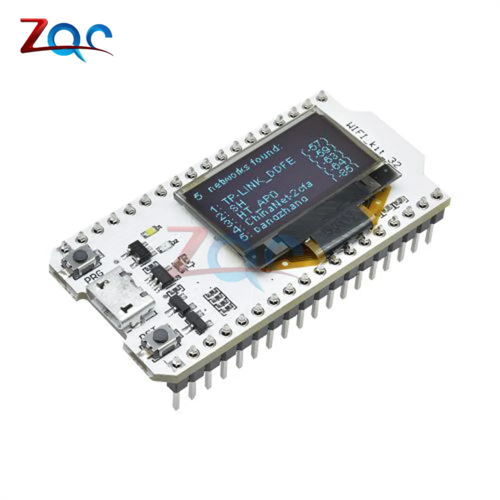 0 96 ''OLED ЖК-дисплей ESP32 ESP-32 luetooth WiFi Kit 32 модуль CP2102 M Flash Internet Плата расширения для