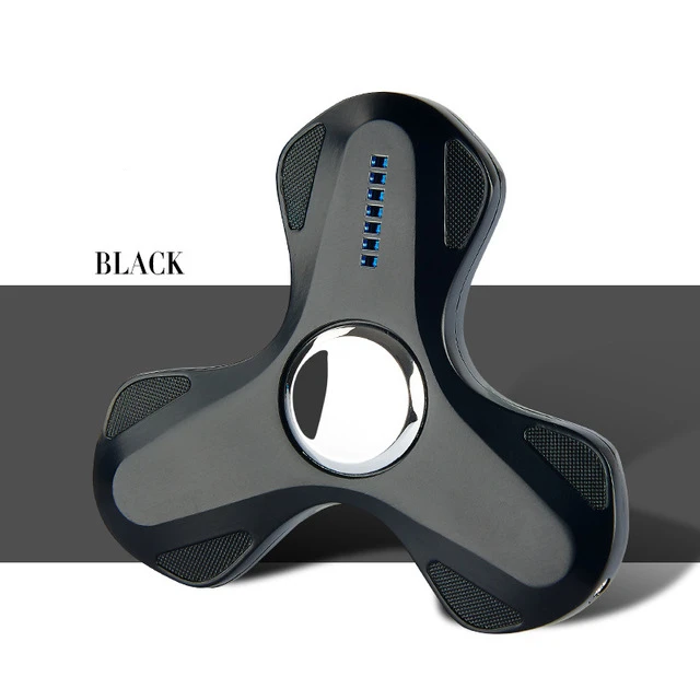 BLACK 2 Горячее предложение, USB Электронная зажигалка для сигарет, ручная прядильная электрическая зажигалка, ветрозащитная плазменная дуговая импульсная Вольфрамовая зажигалка - Цвет: BLACK 2