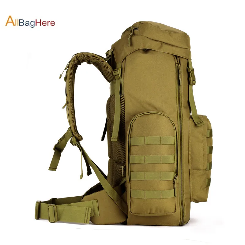 Военный дорожный рюкзак 70 85 л вместительные регулируемые многофункциональные