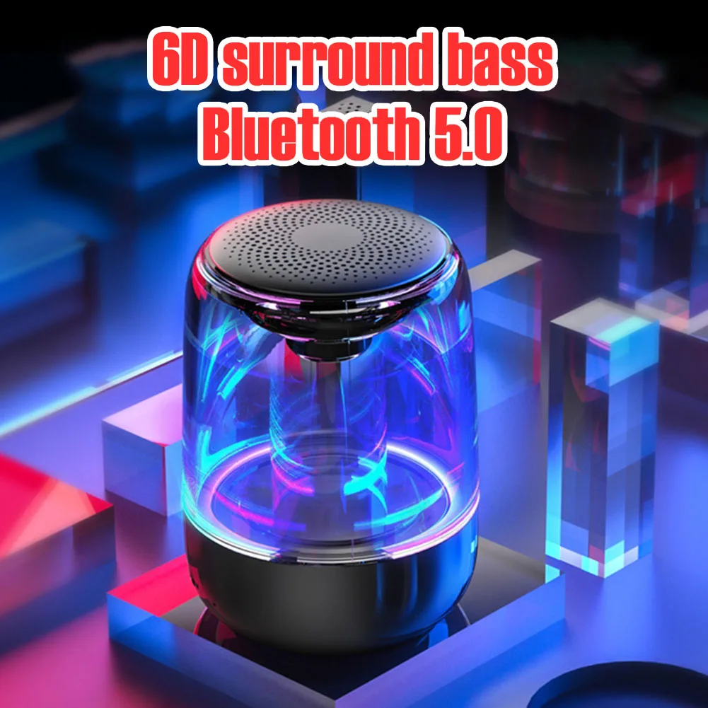 Мини беспроводной портативный Bluetooth динамик Громкая связь радио музыка аудио