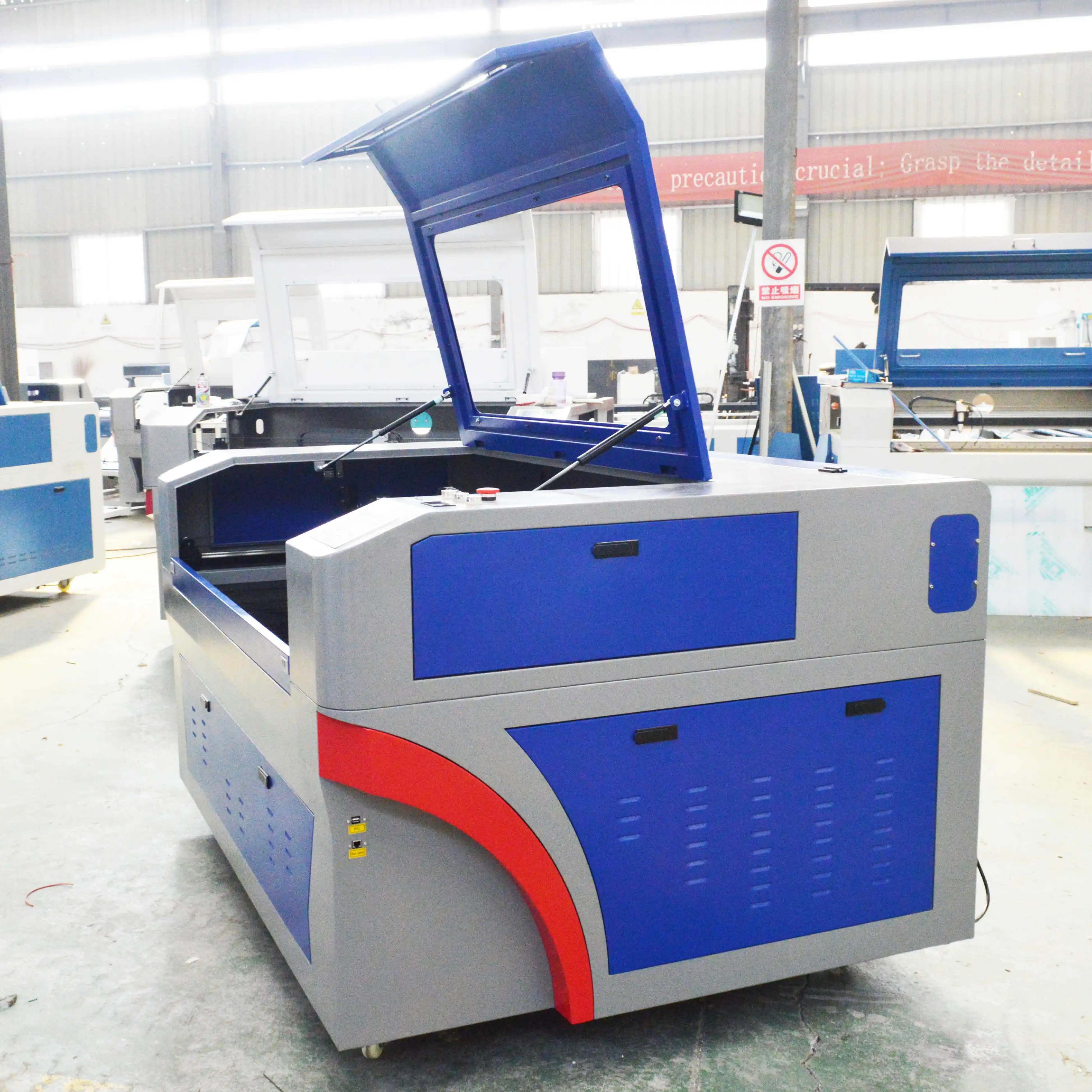 Лучшее качество CO2 CNC 80 Вт лазерная гравировка резка машина для акрила/древесины