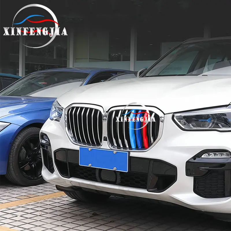 Решетка радиатора для BMW X1 X3 X4 X5 X6 E84 E70 E71 F15 F16 F25 F26 G01 G02 G05 M 3 цвета передняя решетка |